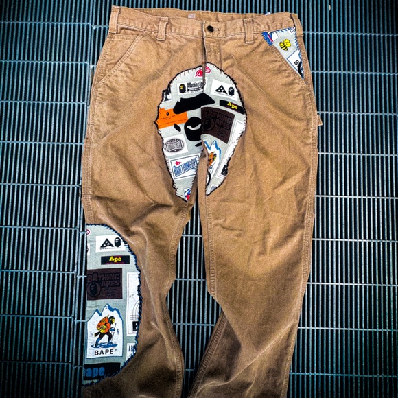 Custom Carhartt khaki pants